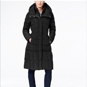Cole Haan Signature Knee Length Down Puffer Coat